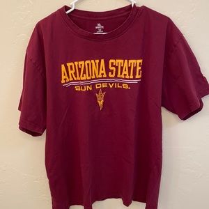 Arizona State University shirt - Maroon